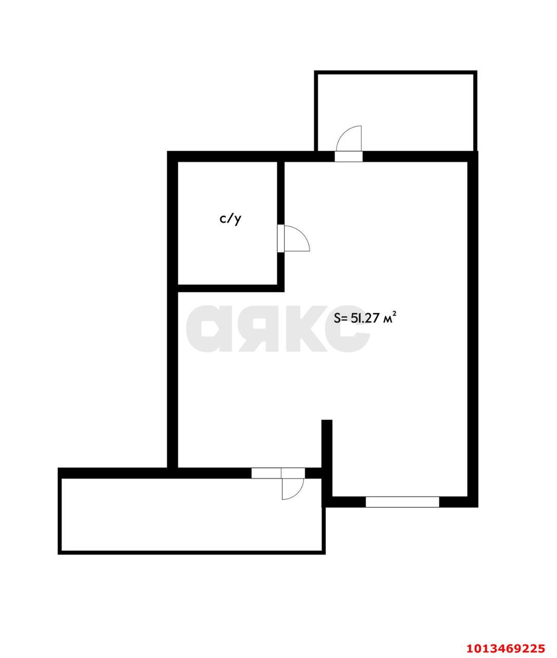 Фото №8: Торговое помещение 50&nbsp;м², 1/19&nbsp;эт. - Краснодар, Прикубанский внутригородской округ, имени Петра Метальникова, мкр. ЖК Лучший, ул. Ростовское шоссе, 30/6к3