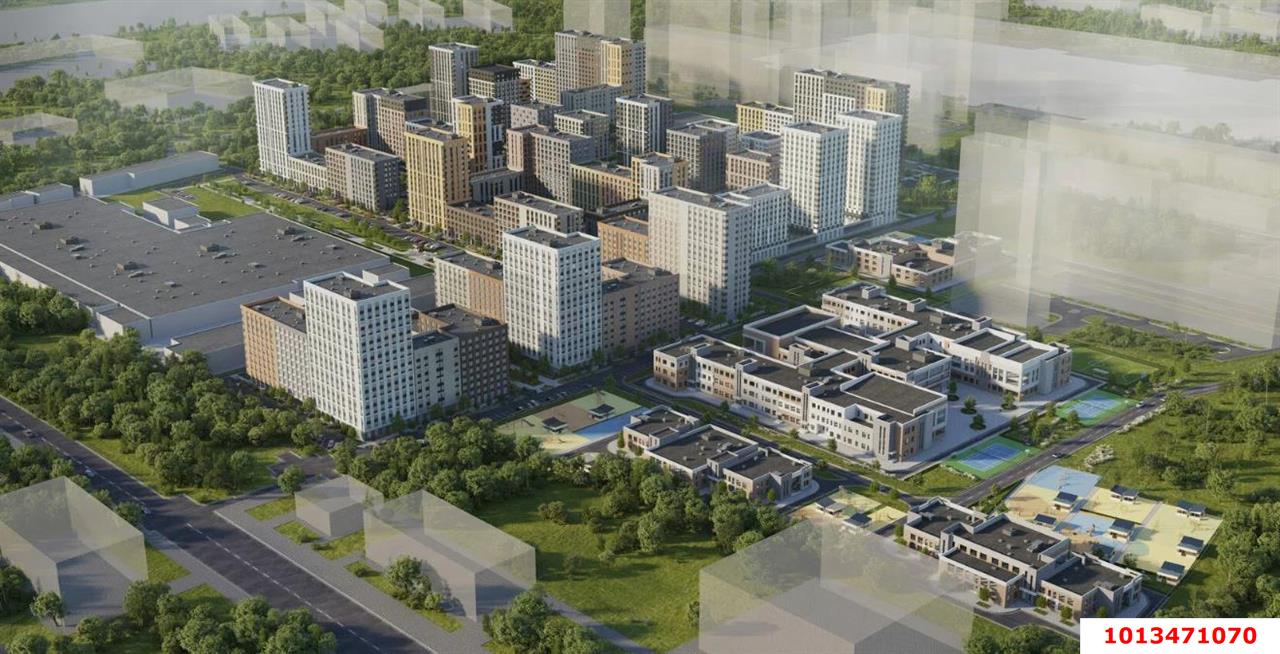Фото №1: 1-комнатная квартира 37&nbsp;м², 6/13&nbsp;эт. - Краснодар, Карасунский внутригородской округ, Хлопчато-бумажный Комбинат, мкр. жилой квартал Патрики