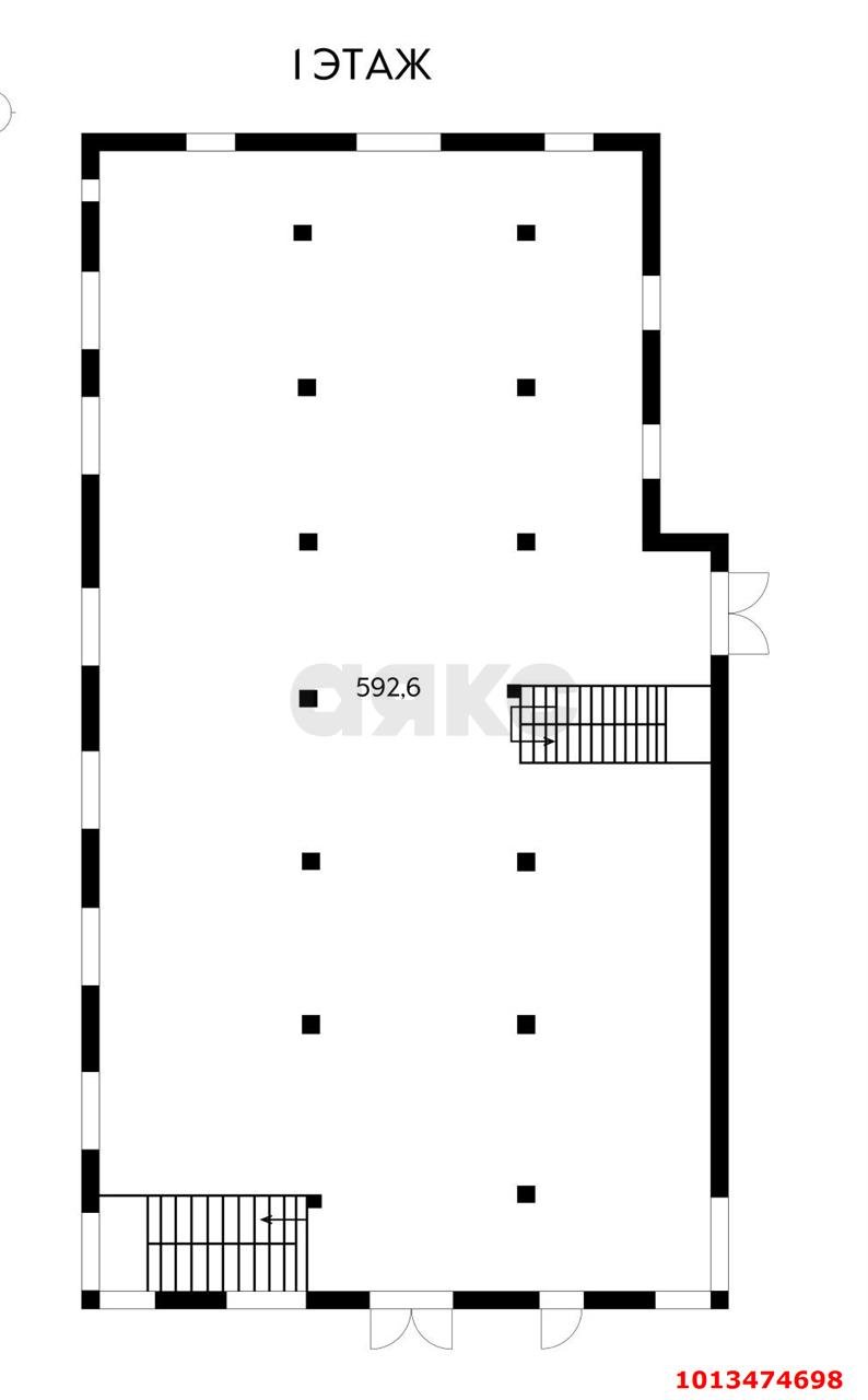 Фото №2: Отдельное здание 1183&nbsp;м², 1/2&nbsp;эт. - Апшеронск, ул. Ленина, 24
