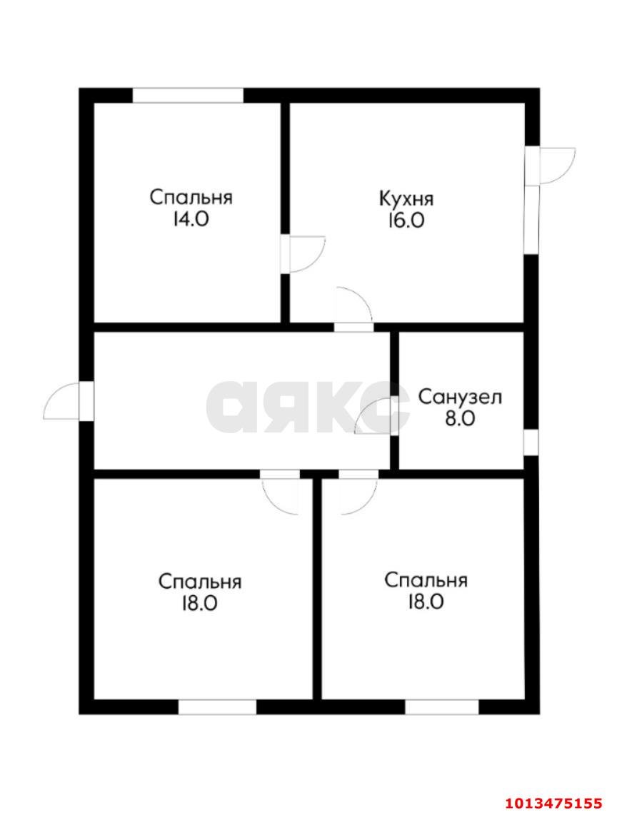 Фото №9: Дом 122&nbsp;м² + 4&nbsp;сот., 1&nbsp;эт. - Аэропорт, мкр. Прикубанский внутригородской округ, ул. Цветочная, 10