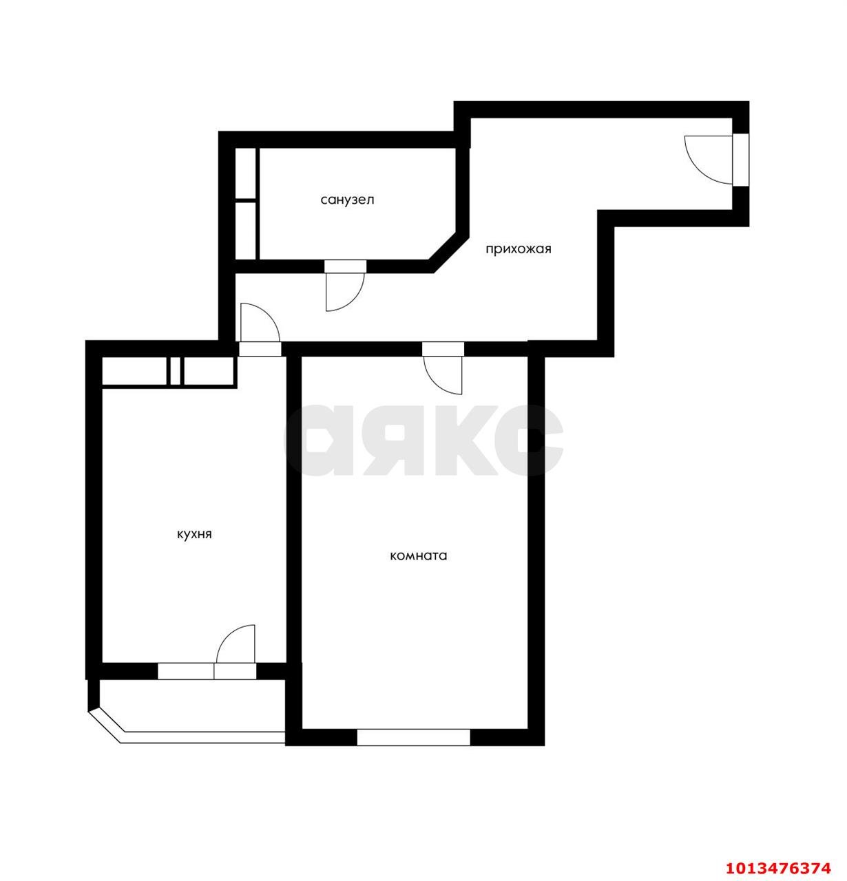 Фото №6: 1-комнатная квартира 51&nbsp;м², 15/17&nbsp;эт. - Краснодар, Западный внутригородской округ, мкр. Центральный, ул. Кубанская набережная, 64