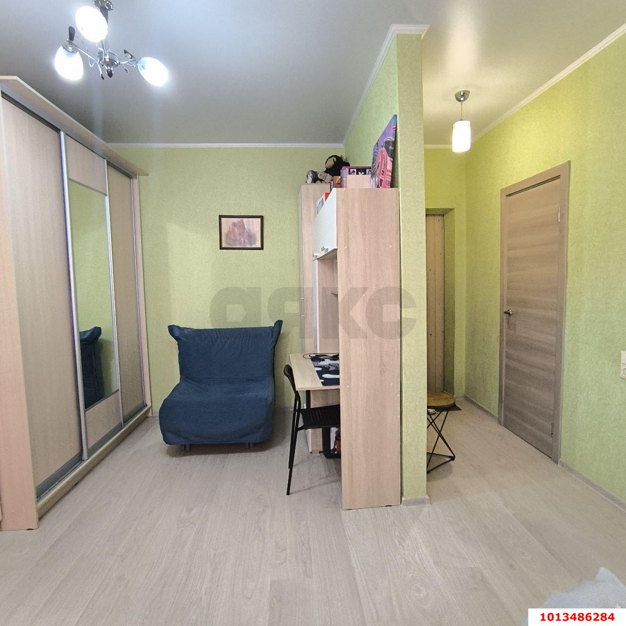 Фото №2: Студия 24&nbsp;м², 4/6&nbsp;эт. - Краснодар, мкр. Прикубанский внутригородской округ, ул. Калужская, 21