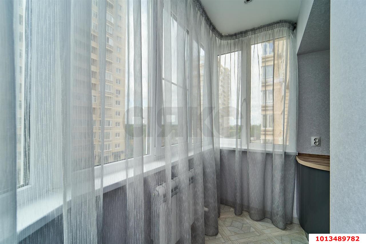 Фото №4: 1-комнатная квартира 39&nbsp;м², 4/17&nbsp;эт. - Краснодар, Прикубанский внутригородской округ, Фестивальный, мкр. ЖК Цветы, ул. Круговая, 4Вк4