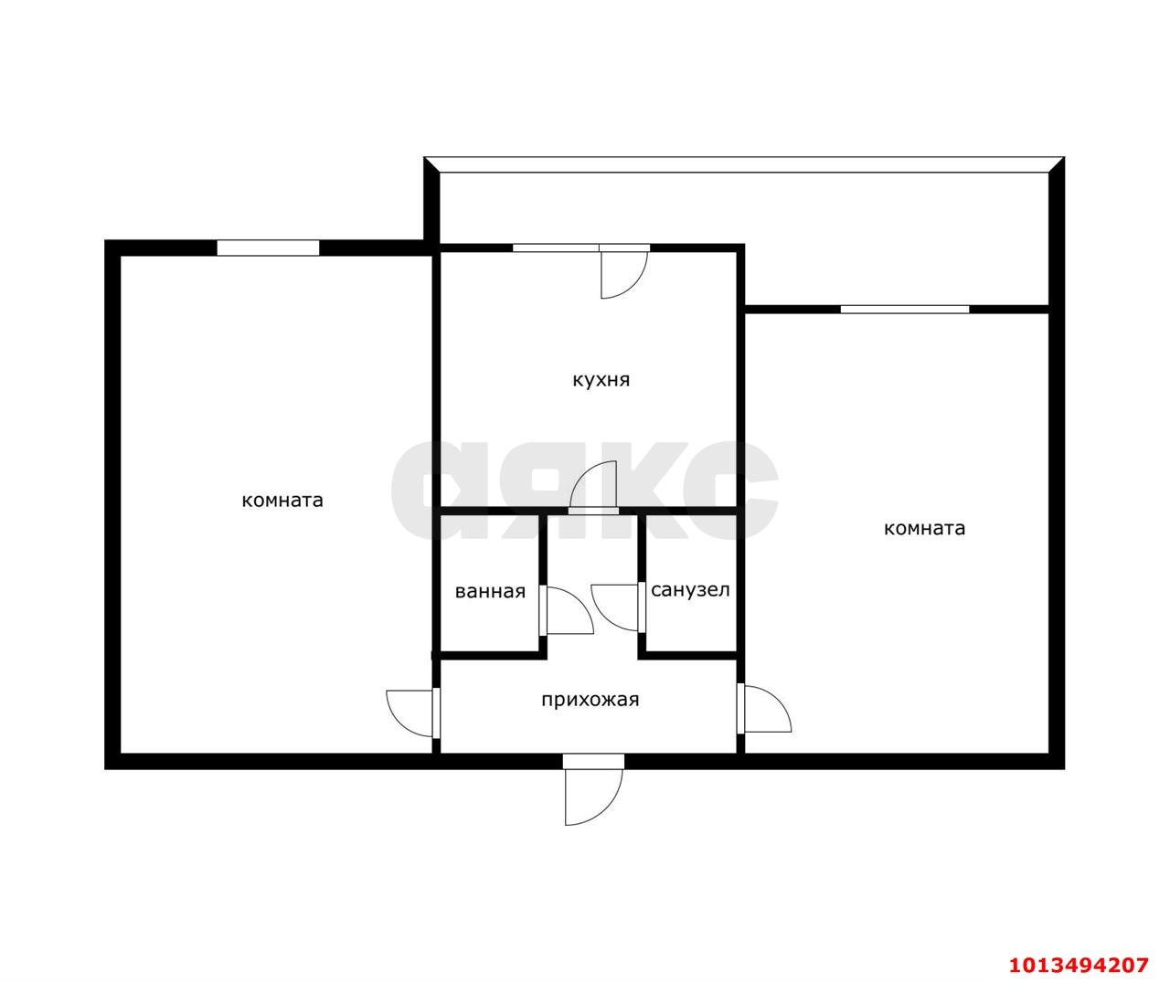 Фото №16: 2-комнатная квартира 60&nbsp;м², 5/5&nbsp;эт. - Энем, ул. Красная, 17