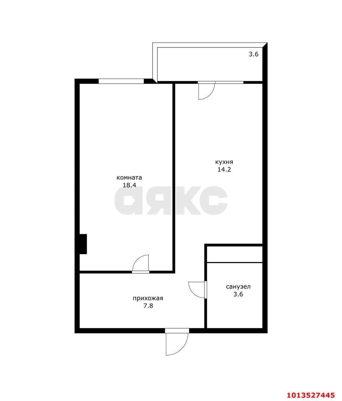 Фото №9: 1-комнатная квартира 50&nbsp;м², 15/17&nbsp;эт. - Краснодар, Карасунский внутригородской округ, Участок № 35, мкр. ЖК Грин Парк, ул. имени Дмитрия Благоева, 29к3