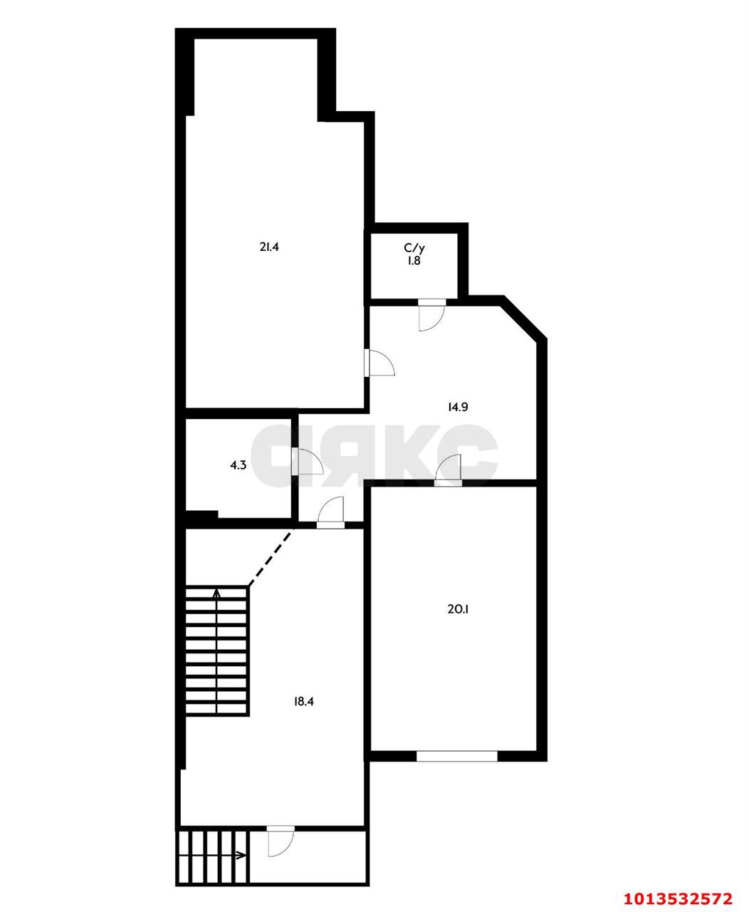 Фото №15: Торговое помещение 182&nbsp;м², 1/20&nbsp;эт. - Краснодар, Западный внутригородской округ, мкр. Фестивальный, ул. Дальняя, 4/2к3