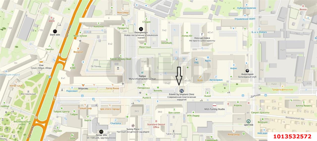 Фото №8: Торговое помещение 182&nbsp;м², 1/20&nbsp;эт. - Краснодар, Западный внутригородской округ, мкр. Фестивальный, ул. Дальняя, 4/2к3
