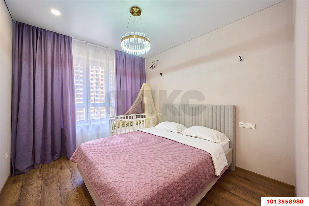 Фото №6: 2-комнатная квартира 60&nbsp;м², 8/18&nbsp;эт. - Краснодар, Прикубанский внутригородской округ, мкр. Достояние, ул. Григория Булгакова, 10