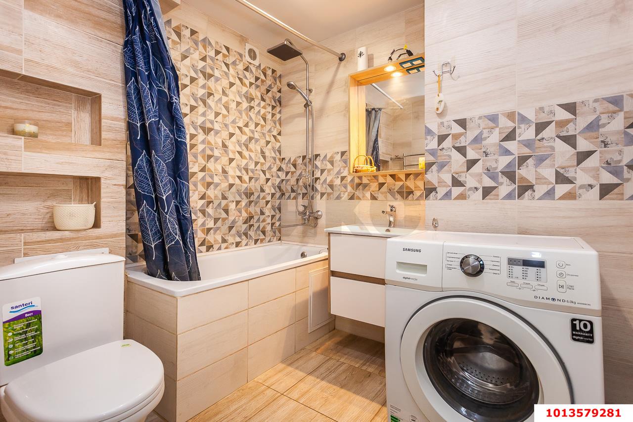 Фото №7: 3-комнатная квартира 61&nbsp;м², 3/5&nbsp;эт. - Краснодар, Прикубанский внутригородской округ, мкр. Авиагородок, ул. Авиагородок, 21