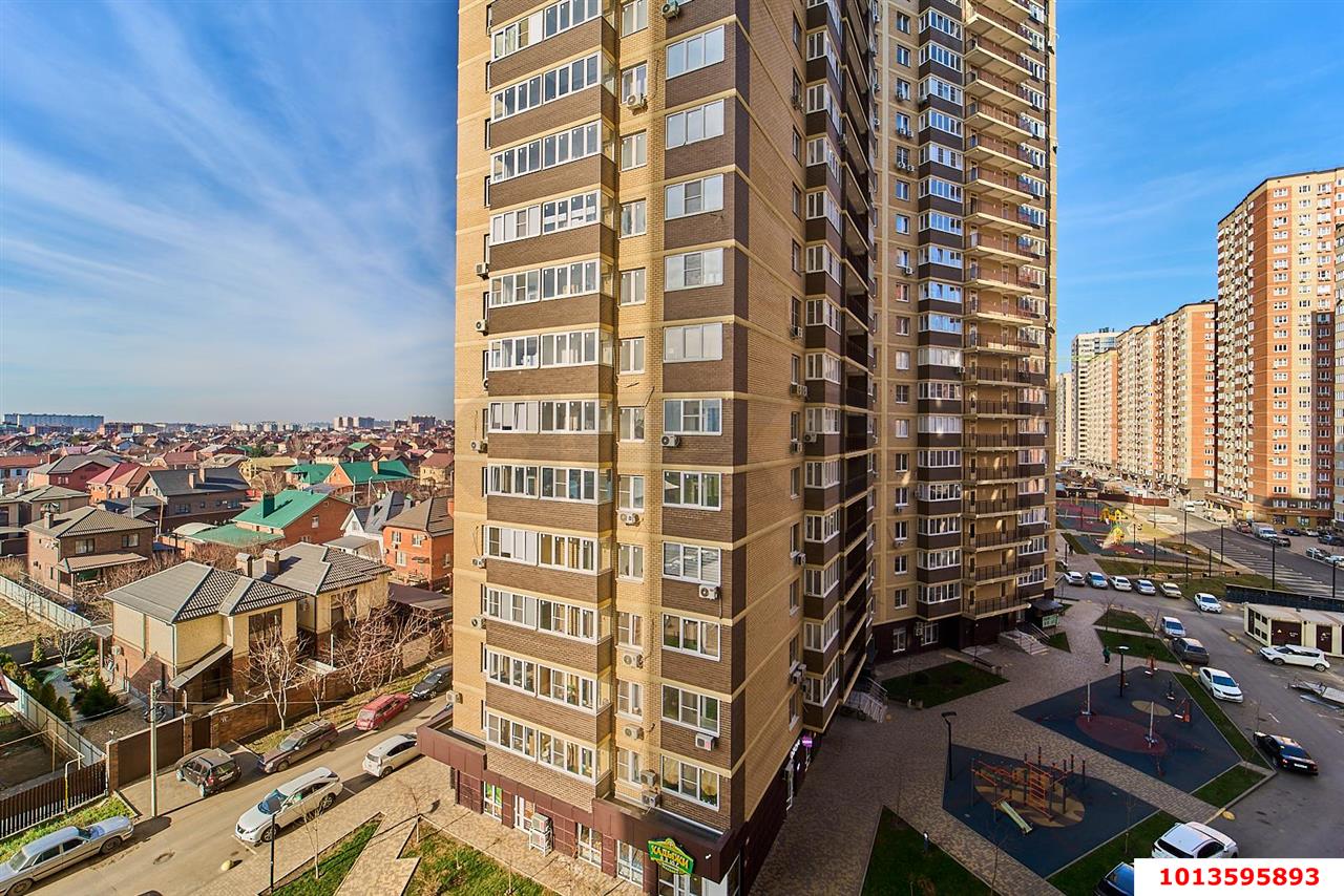 Фото №8: 1-комнатная квартира 34&nbsp;м², 7/24&nbsp;эт. - Краснодар, Прикубанский внутригородской округ, мкр. Краевая Клиническая Больница, ул. Домбайская, 12