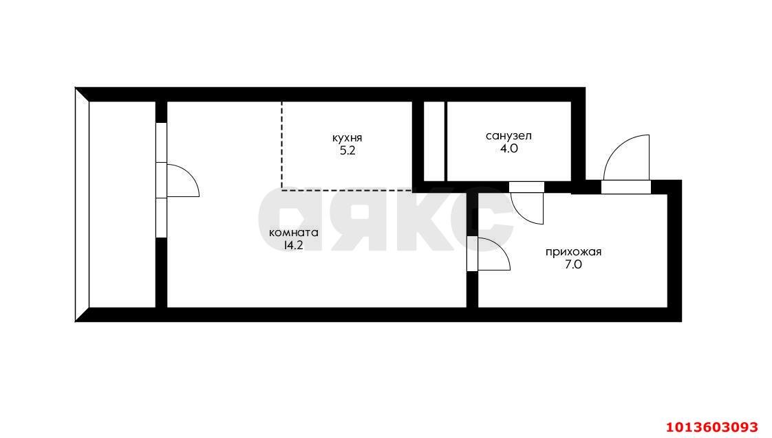 Фото №8: Студия 30&nbsp;м², 12/20&nbsp;эт. - Туапсе, мкр. жилой комплекс Форт Адмирал, ул. Портовиков, 39/1