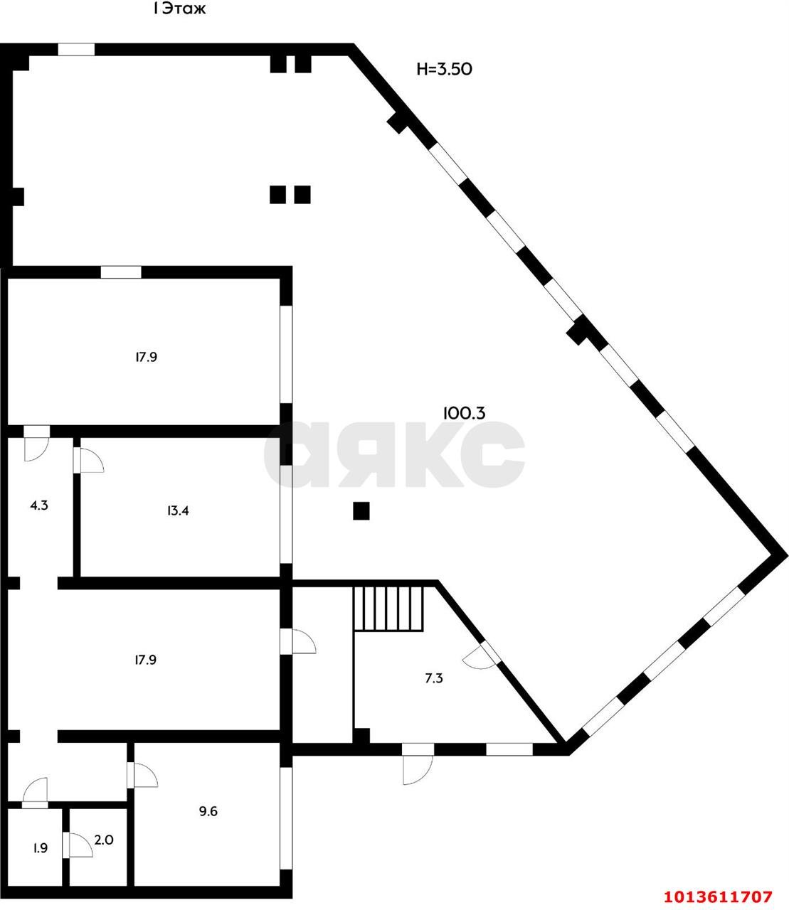 Фото №5: Торговое помещение 183&nbsp;м², 1/16&nbsp;эт. - Краснодар, Прикубанский внутригородской округ, мкр. Восточно-Кругликовский, ул. Героя А.А. Аверкиева, 2