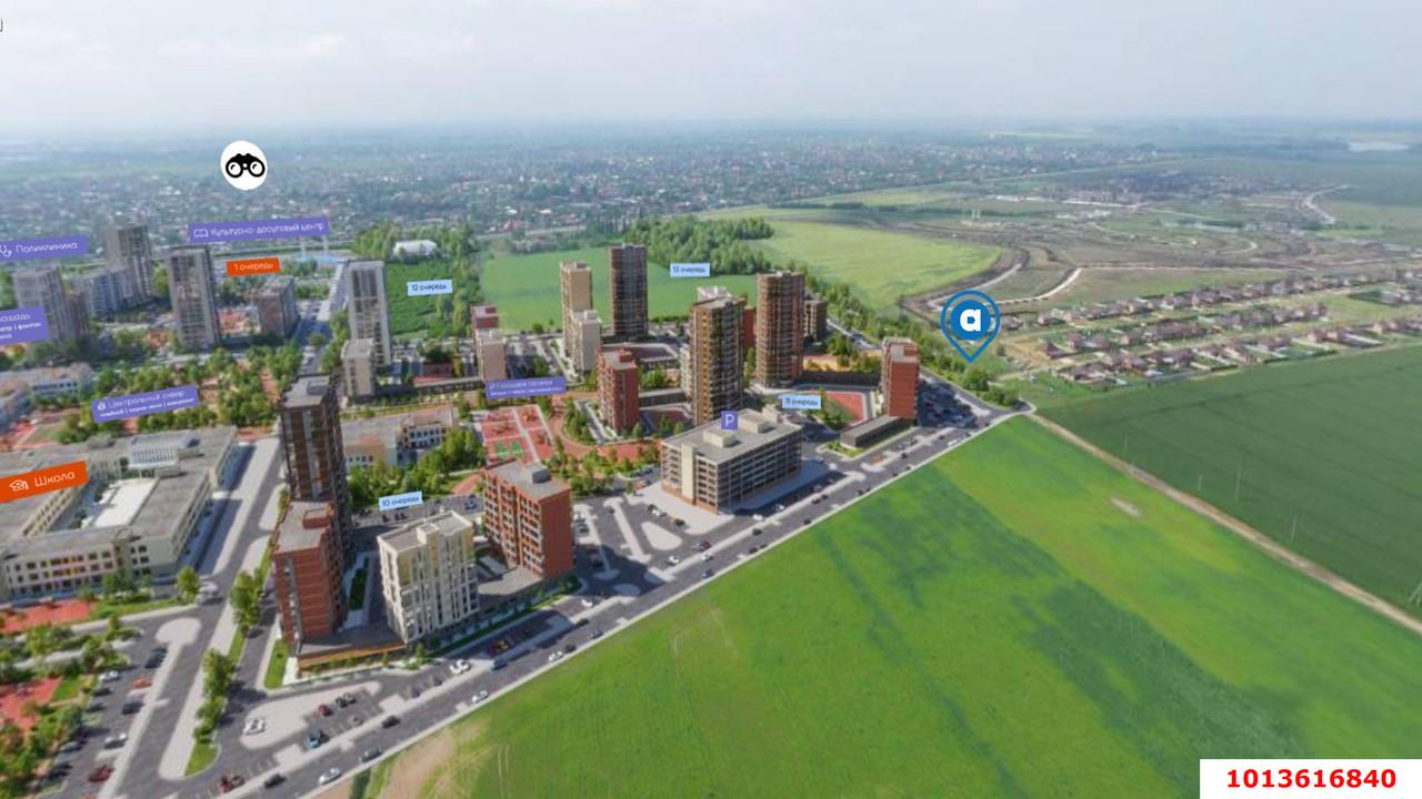 Фото №6: Коммерческая земля 11.2&nbsp;сот. - Краснодар, Прикубанский внутригородской округ, мкр. ЖК Тёплые Края
