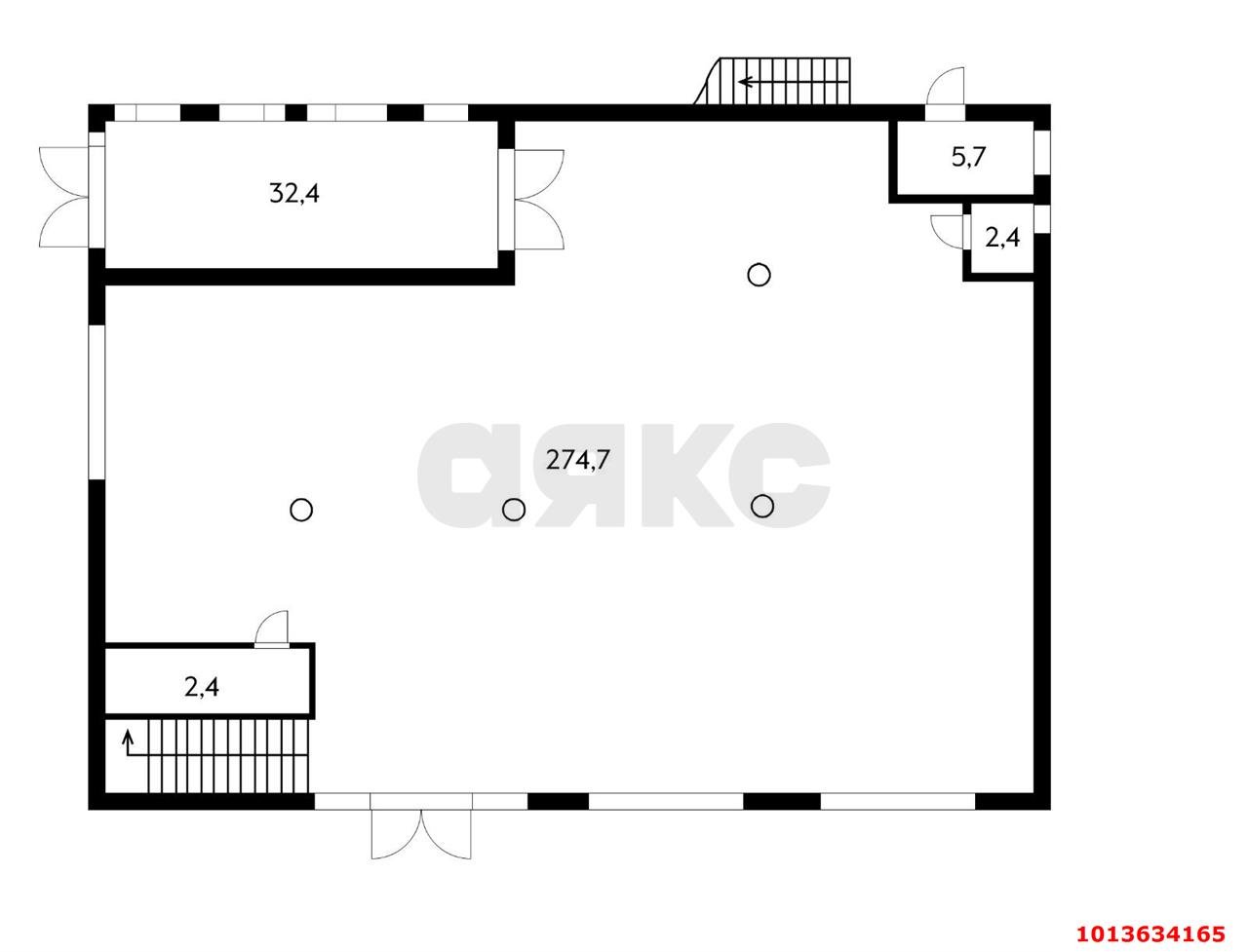 Фото №2: Торговое помещение 447&nbsp;м², 1/2&nbsp;эт. - Яблоновский, ул. Центральная