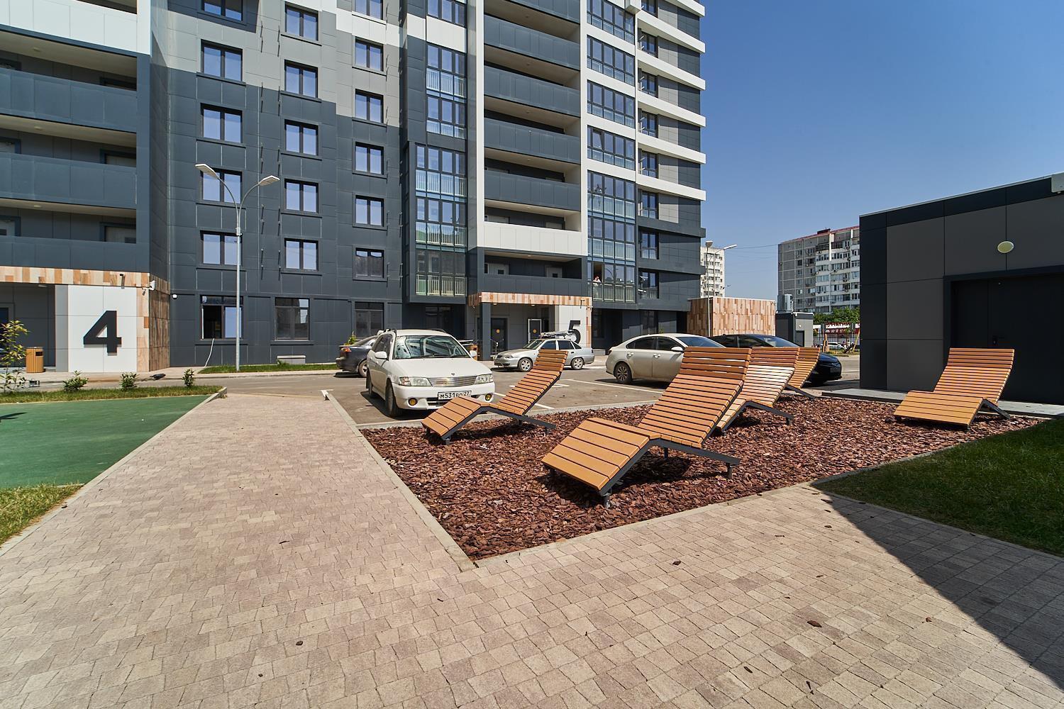 Фото №7: 2-комнатная квартира 54&nbsp;м², 19/24&nbsp;эт. - Краснодар, Прикубанский внутригородской округ, Микрохирургии глаза, мкр. жилой комплекс Сограт, ул. Красных Партизан, 4/15