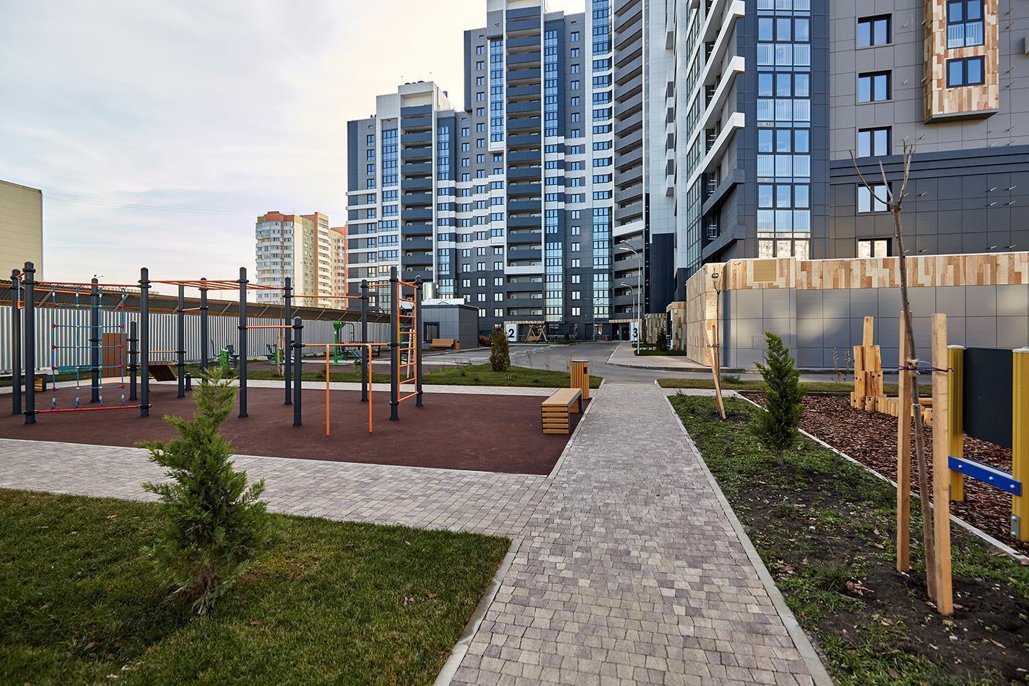 Фото №2: 2-комнатная квартира 54&nbsp;м², 19/24&nbsp;эт. - Краснодар, Прикубанский внутригородской округ, Микрохирургии глаза, мкр. жилой комплекс Сограт, ул. Красных Партизан, 4/15