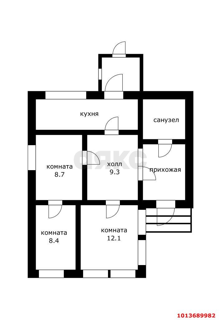 Фото №8: Дом 66&nbsp;м² + 19&nbsp;сот., 1&nbsp;эт. - Старокорсунская, мкр. Карасунский внутригородской округ, ул. Чонгарская, 62