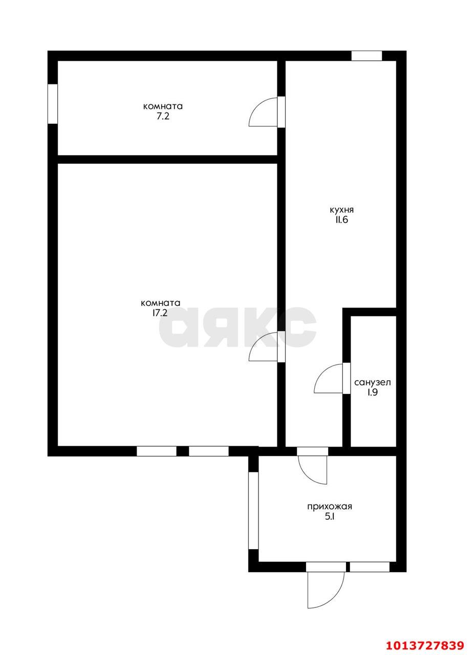 Фото №20: Дом 43&nbsp;м² + 1.5&nbsp;сот., 1&nbsp;эт. - Краснодар, Центральный внутригородской округ, мкр. Дубинка, ул. 6-я Линия Поймы реки Кубань, 52