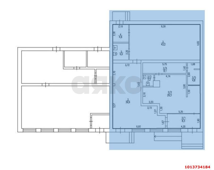 Фото №7: Торговое помещение 145&nbsp;м², 1/1&nbsp;эт. - Челбасская, ул. Красная, 106