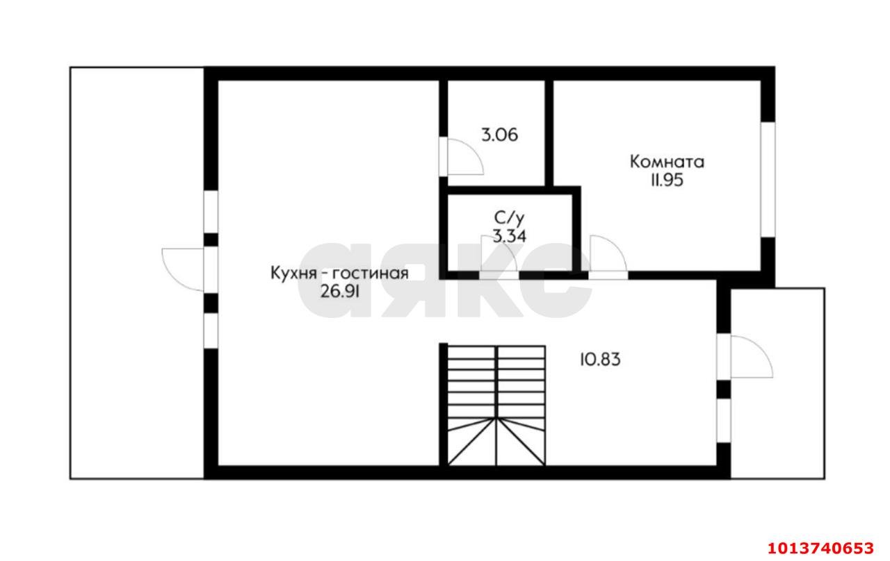 Фото №3: Дом 167&nbsp;м² + 6&nbsp;сот., 2&nbsp;эт. - Аэропорт, мкр. Прикубанский внутригородской округ, ул. Ореховая, 22
