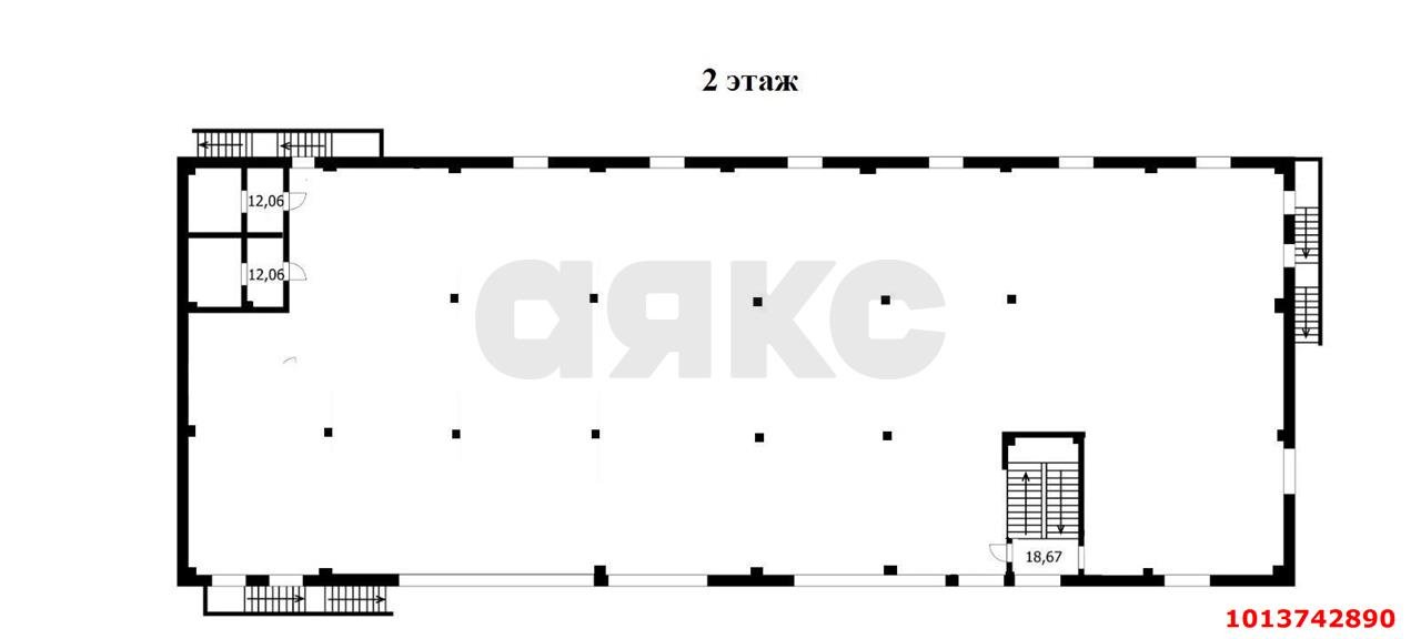 Фото №14: Торговое помещение 1900&nbsp;м², 2/2&nbsp;эт. - Яблоновский, ул. Дорожная, 111А