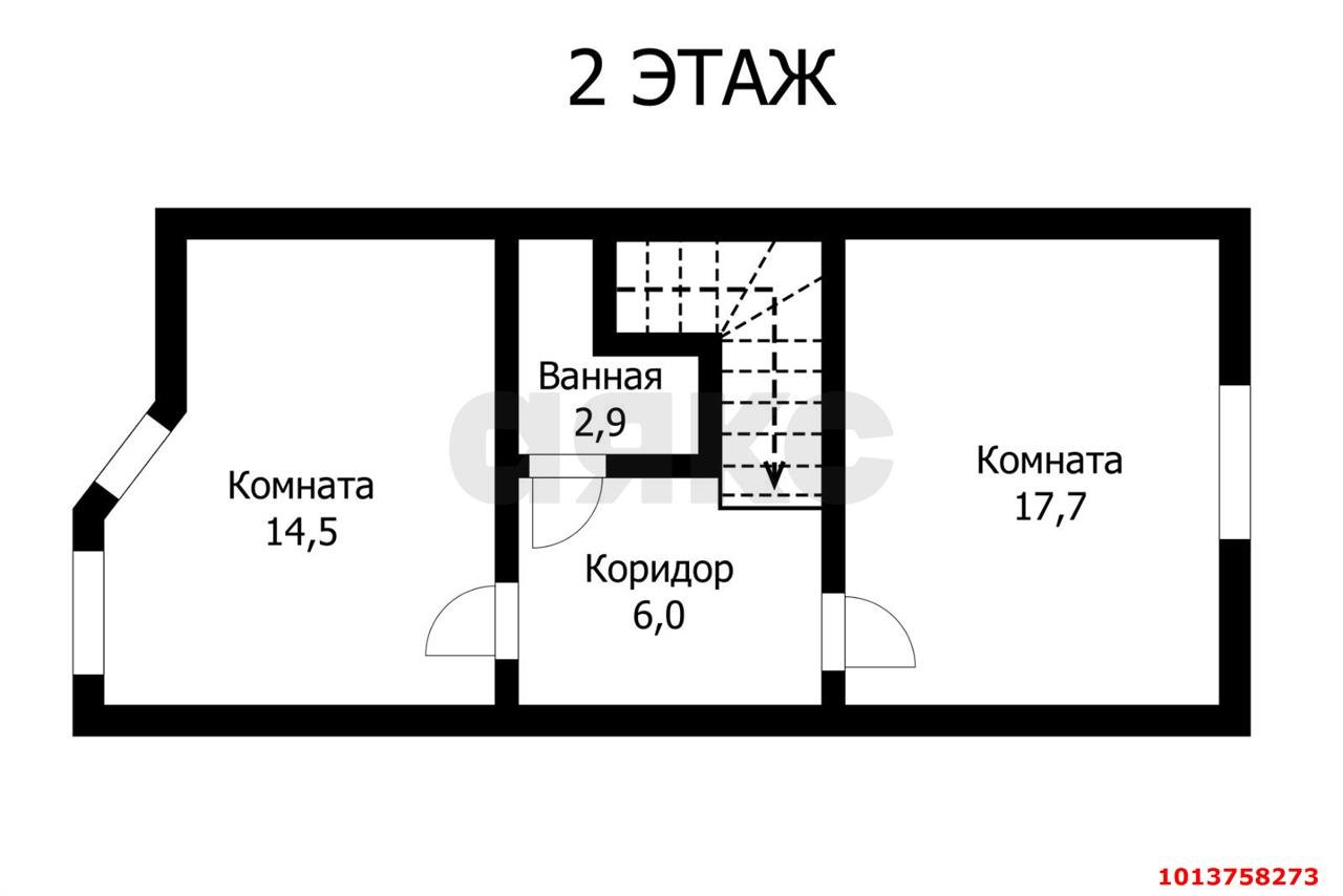Фото №18: Дом 86&nbsp;м² + 1&nbsp;сот., 2&nbsp;эт. - Краснодар, Прикубанский внутригородской округ, Калинино, мкр. Завод Радиоизмерительных Приборов, ул. Туркменская