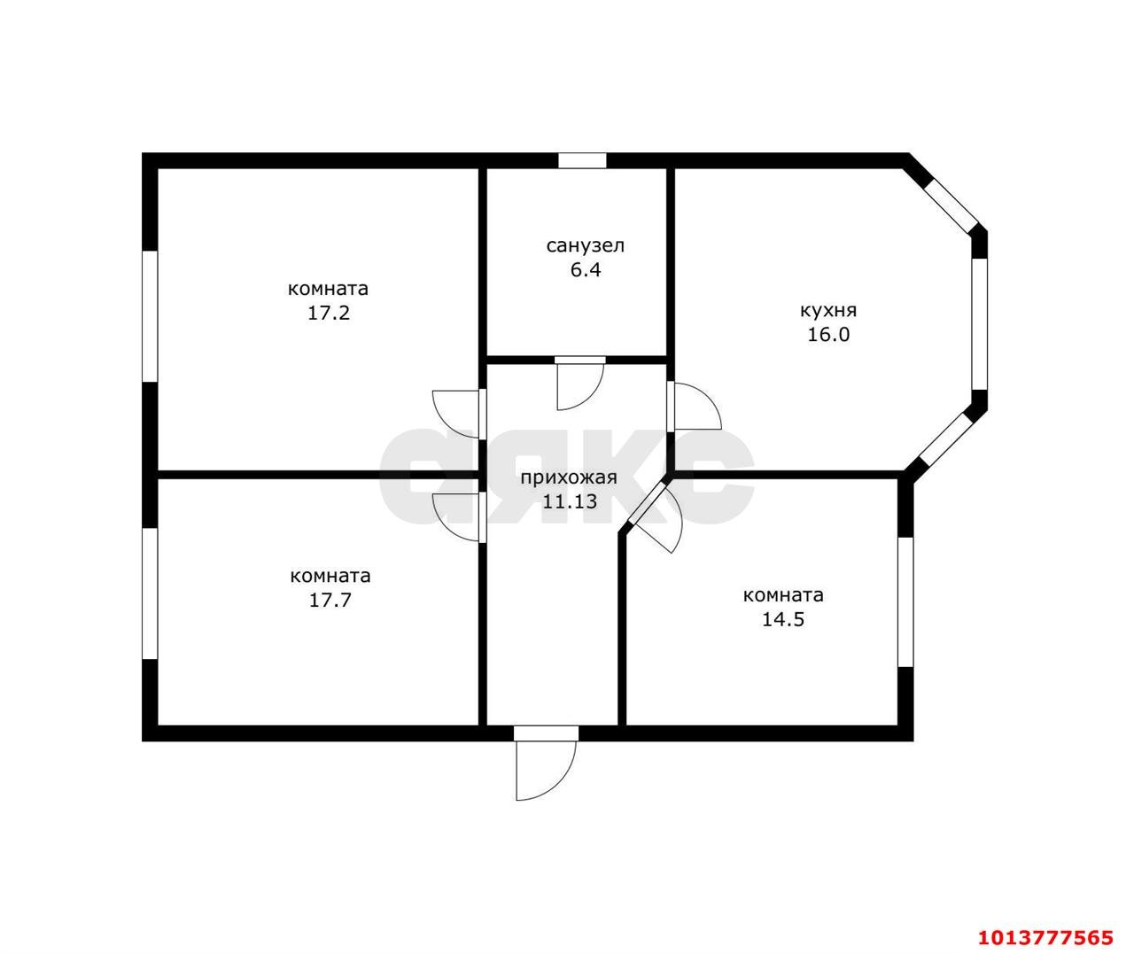 Фото №5: Дом 86&nbsp;м² + 4.5&nbsp;сот., 1&nbsp;эт. - Новотитаровская, ул. Луначарского, 186