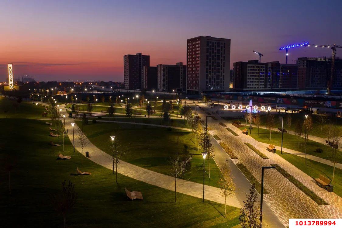 Фото №15: Студия 29&nbsp;м², 5/16&nbsp;эт. - Знаменский, Карасунский внутригородской округ, мкр. Родные Просторы, ул. Природная, 10Бк4
