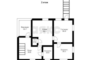 Фото №1: Дом 203 м² + 19 сот., 2 эт. - Кроянское, мкр. 2-й, 22к1