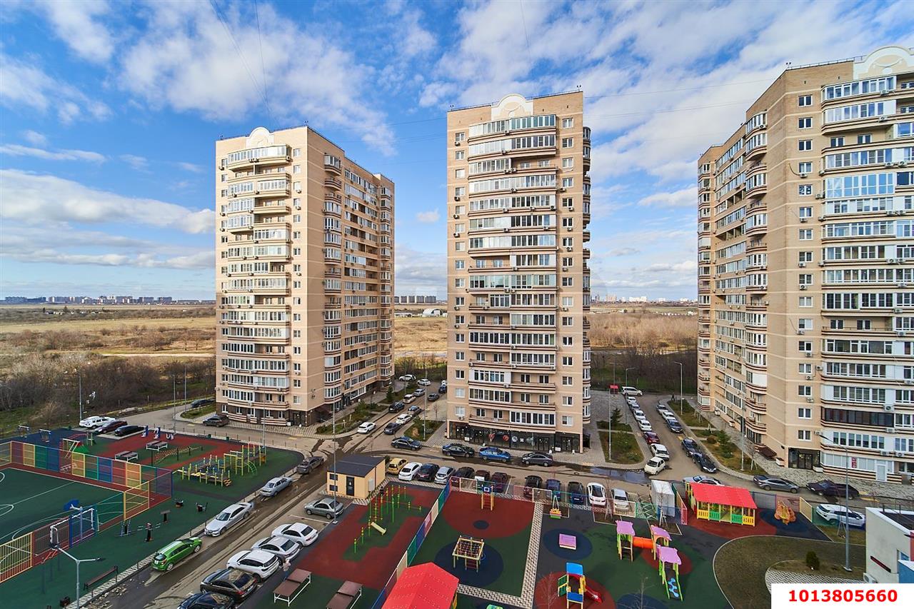 Фото №1: 1-комнатная квартира 40&nbsp;м², 9/17&nbsp;эт. - Краснодар, Прикубанский внутригородской округ, Фестивальный, мкр. ЖК Цветы, ул. Круговая, 4Вк6