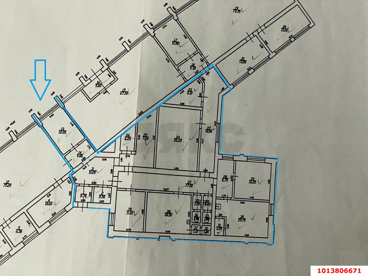 Фото №3: Торговое помещение 487&nbsp;м², 1/1&nbsp;эт. - Краснодар, Прикубанский внутригородской округ, мкр. Фестивальный, ул. имени Тургенева, 191