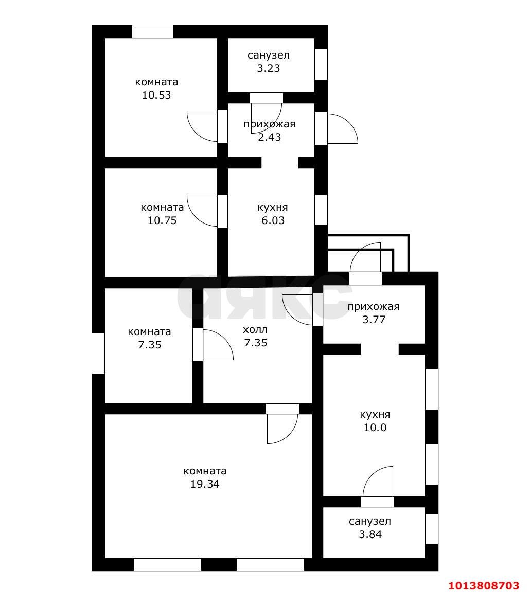 Фото №3: Дом 97&nbsp;м² + 5.6&nbsp;сот., 1&nbsp;эт. - Краснодар, Центральный внутригородской округ, мкр. Дубинка, ул. Фурманова