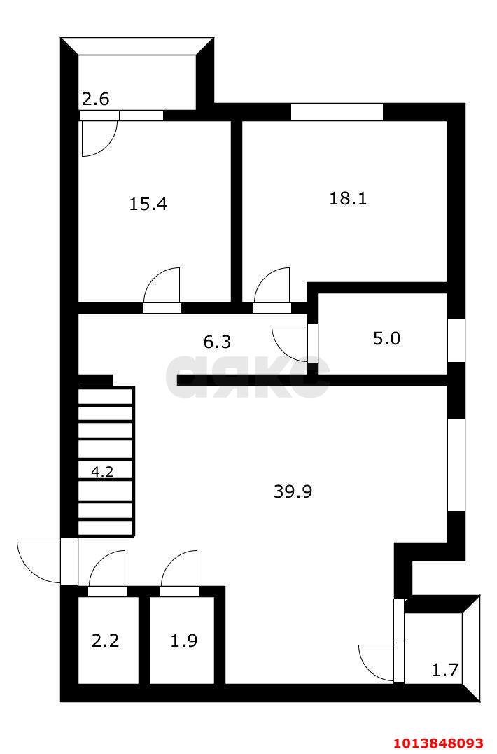 Фото №33: 5+-комнатная квартира 200&nbsp;м², 3/4&nbsp;эт. - Краснодар, Центральный внутригородской округ, мкр. Дубинка, ул. Ставропольская, 178