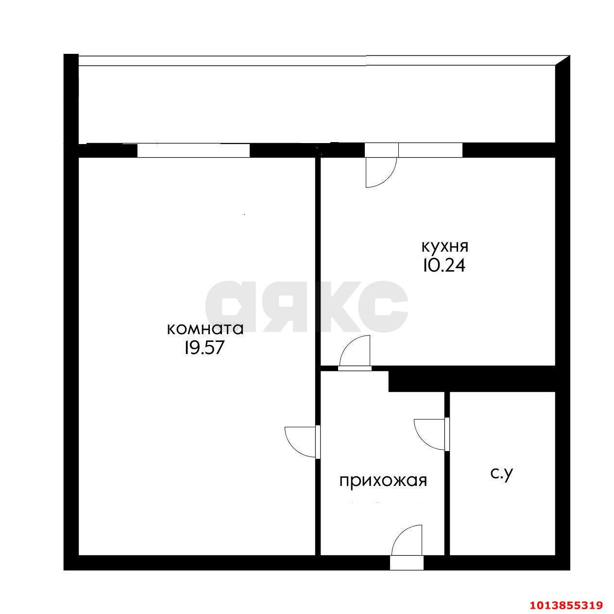 Фото №7: 1-комнатная квартира 40&nbsp;м², 2/12&nbsp;эт. - Краснодар, Западный внутригородской округ, мкр. Центральный, ул. Севастопольская, 5