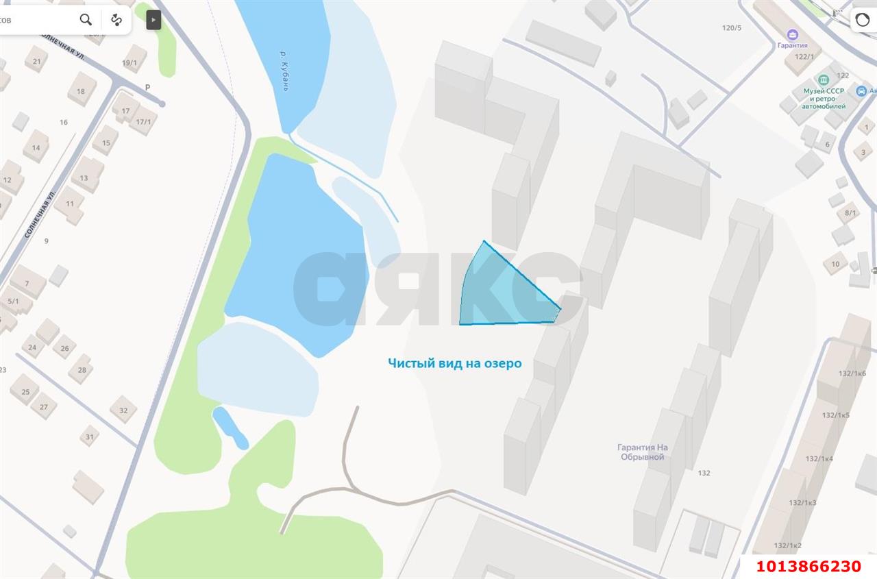 Фото №9: 1-комнатная квартира 43&nbsp;м², 6/24&nbsp;эт. - Краснодар, Центральный внутригородской округ, мкр. Черёмушки, ул. Обрывная, 132/1к19