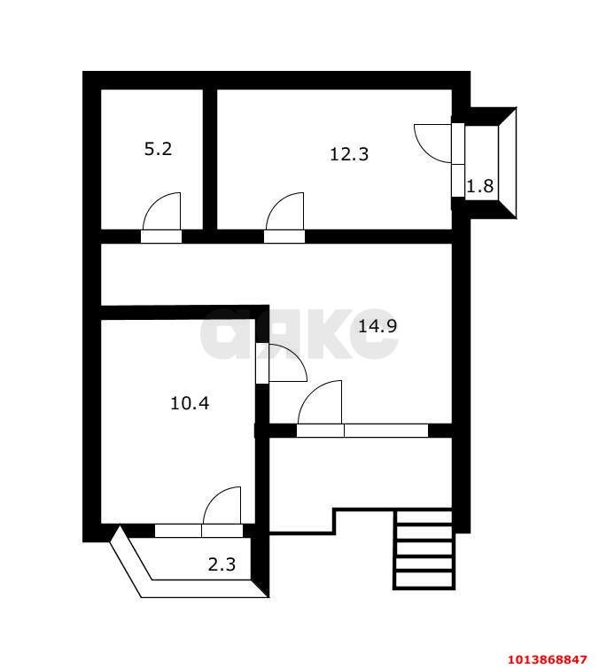 Фото №7: Офисное помещение 46&nbsp;м², 1/4&nbsp;эт. - Краснодар, Центральный внутригородской округ, мкр. Дубинка, ул. Ставропольская, 178