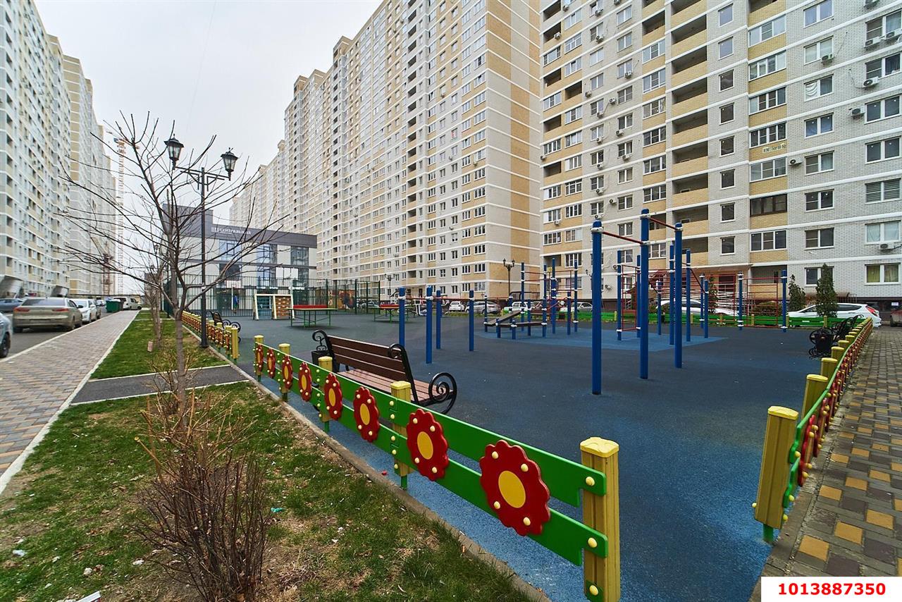 Фото №6: 1-комнатная квартира 37&nbsp;м², 14/22&nbsp;эт. - Краснодар, Прикубанский внутригородской округ, ЖК Славянка, мкр. Славянский, ул. Заполярная, 39лит10