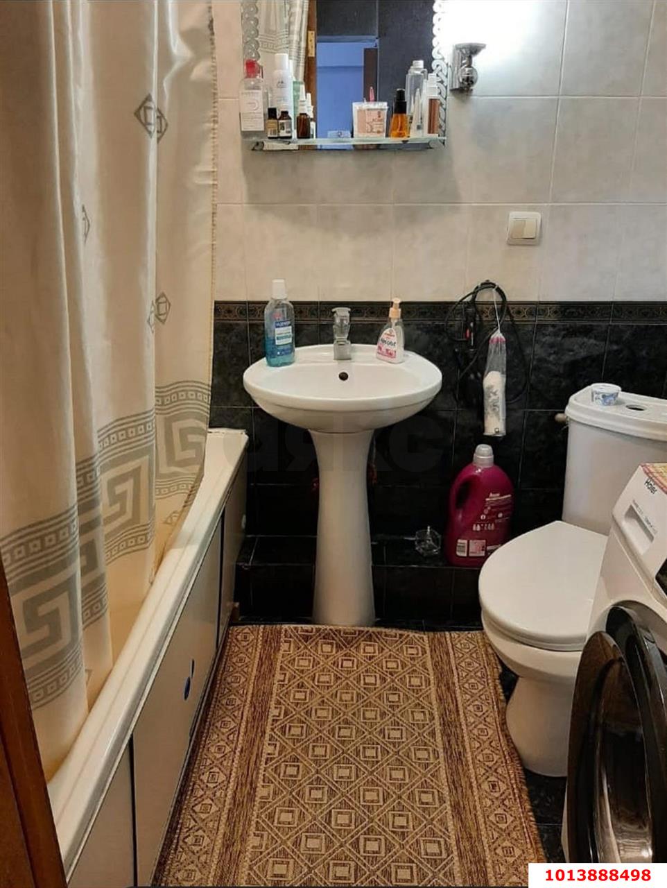 Фото №6: 1-комнатная квартира 40&nbsp;м², 9/10&nbsp;эт. - Краснодар, Западный внутригородской округ, мкр. Юбилейный, ул. Рождественская набережная, 19