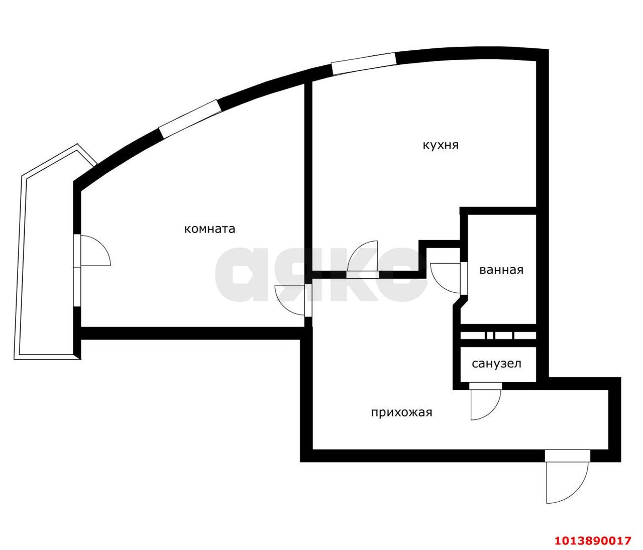 Фото №13: 2-комнатная квартира 95&nbsp;м², 13/24&nbsp;эт. - Краснодар, Западный внутригородской округ, мкр. Центральный, ул. Кубанская набережная, 19