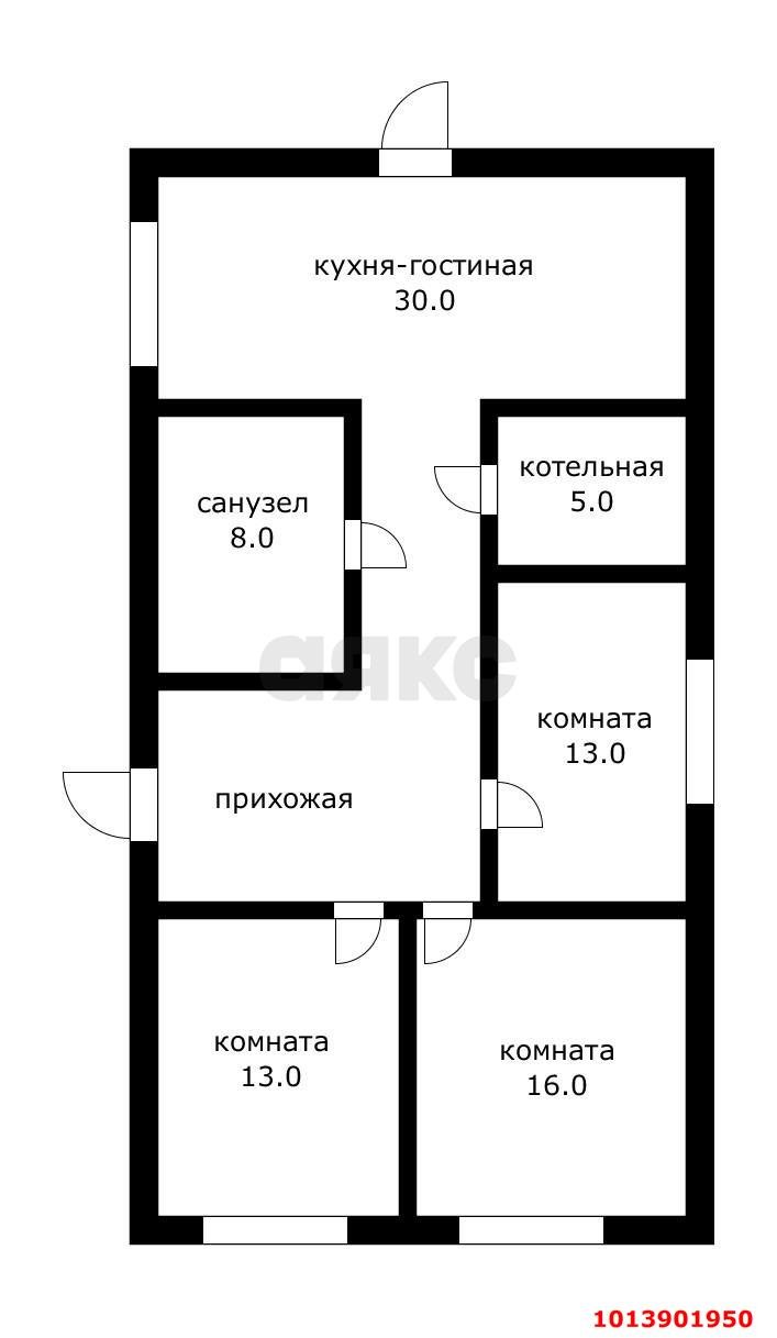 Фото №7: Дом 120&nbsp;м² + 7.2&nbsp;сот., 1&nbsp;эт. - Пластуновская, ул. Динская, 42/1