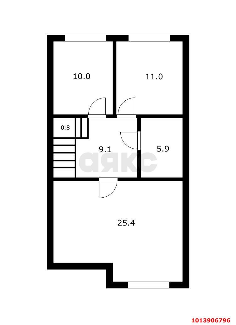 Фото №10: 4-комнатная квартира 125&nbsp;м², 2/2&nbsp;эт. - Российский, Прикубанский внутригородской округ, мкр. ЖК Вилла Роз, ул. имени Академика Сахарова, 33к7