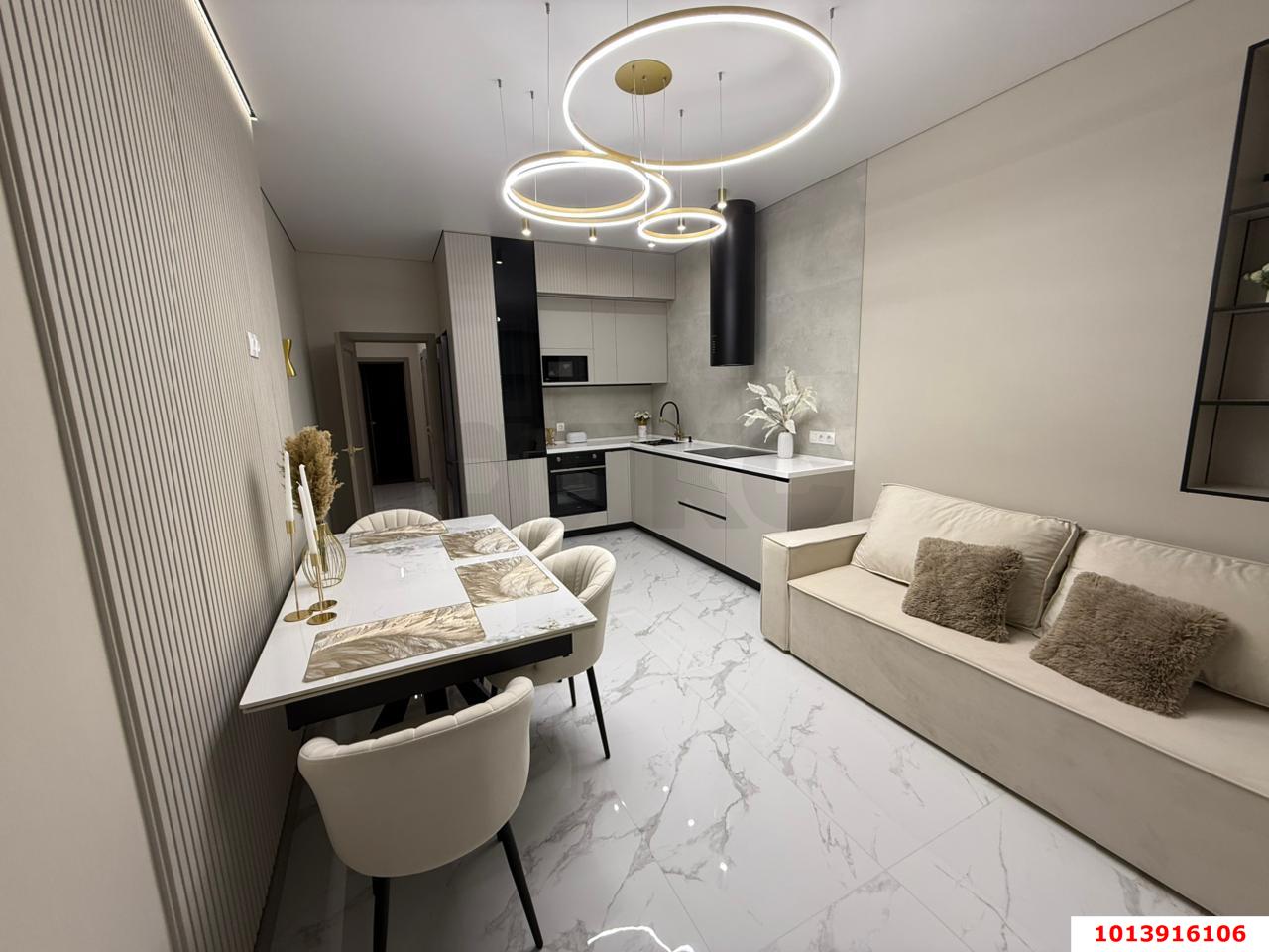 Фото №2: 2-комнатная квартира 70&nbsp;м², 18/20&nbsp;эт. - Краснодар, Прикубанский внутригородской округ, Авиагородок, мкр. ЖК На Стахановской, ул. Стахановская, 1/5к4