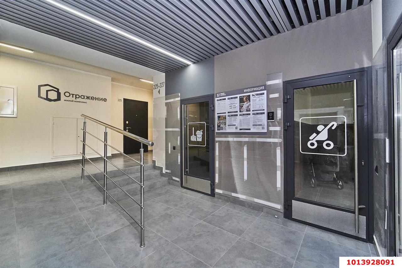 Фото №5: 2-комнатная квартира 60&nbsp;м², 21/22&nbsp;эт. - Краснодар, Прикубанский внутригородской округ, мкр. жилой комплекс Отражение, ул. Конгрессная, 41