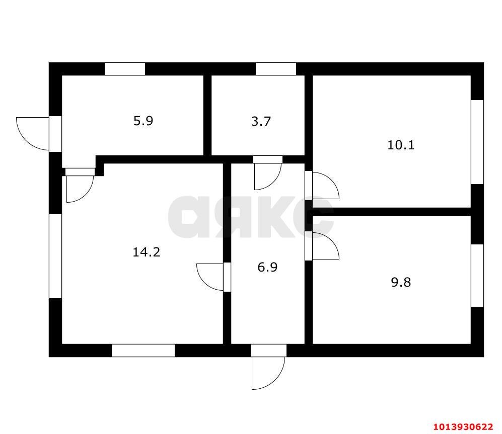 Фото №11: Дом 53&nbsp;м² + 4&nbsp;сот., 1&nbsp;эт. - НСТ Ориентир, мкр. Прикубанский внутригородской округ, ул. Грушевая, 408
