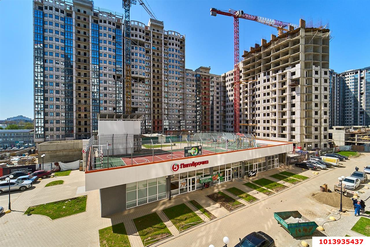 Фото №9: 1-комнатная квартира 43&nbsp;м², 12/22&nbsp;эт. - Краснодар, Карасунский внутригородской округ, Хлопчато-бумажный Комбинат, мкр. ЖК Альфа, ул. Уральская, 100