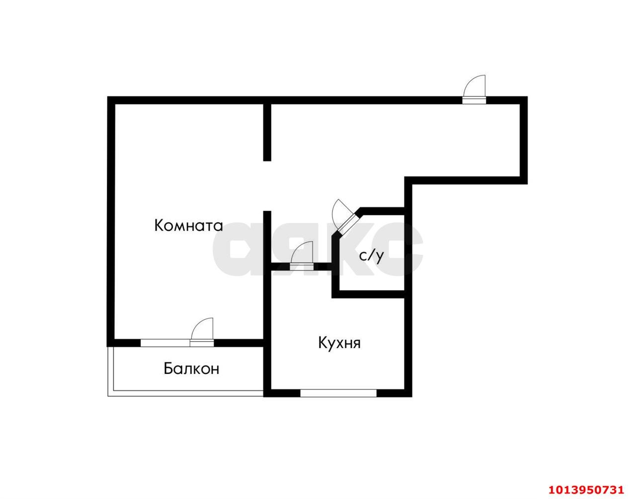 Фото №1: 1-комнатная квартира 50&nbsp;м², 3/9&nbsp;эт. - Краснодар, Прикубанский внутригородской округ, мкр. Восточно-Кругликовский, ул. Черкасская, 109