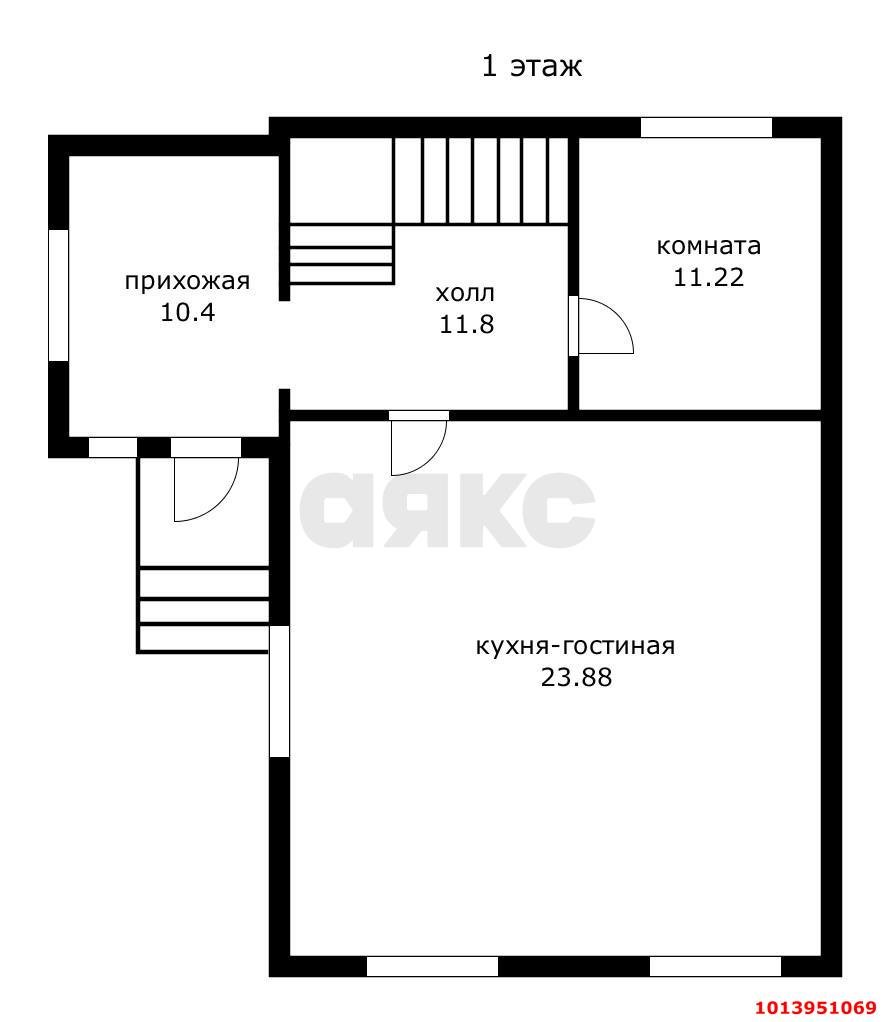 Фото №19: Дом 129&nbsp;м² + 4.07&nbsp;сот., 2&nbsp;эт. - Знаменский, Карасунский внутригородской округ, мкр. СТ Рассвет, 565