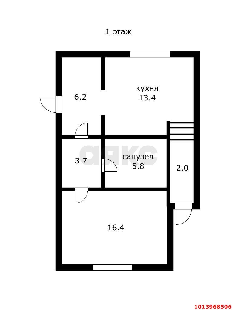 Фото №17: Дом 100&nbsp;м² + 8&nbsp;сот., 2&nbsp;эт. - Кубанская Нива-2, мкр. Прикубанский внутригородской округ, ул. Вишнёвая, 491А
