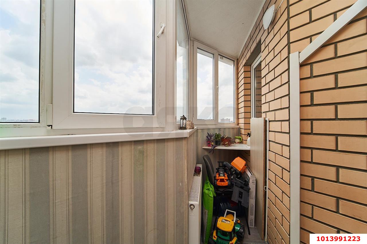 Фото №10: 1-комнатная квартира 38&nbsp;м², 8/10&nbsp;эт. - Краснодар, Прикубанский внутригородской округ, мкр. ЖК Калинино Парк, ул. имени В.М. Комарова, 21/1к2