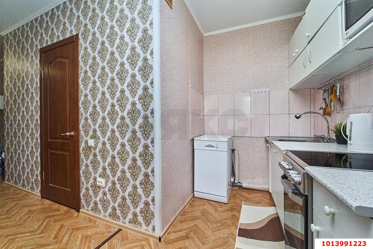 Фото №5: 1-комнатная квартира 38&nbsp;м², 8/10&nbsp;эт. - Краснодар, Прикубанский внутригородской округ, мкр. ЖК Калинино Парк, ул. имени В.М. Комарова, 21/1к2